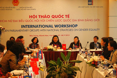 International Workshop on Women Parliamentary Groups and National Strategies on Gender Equality in Nha Trang