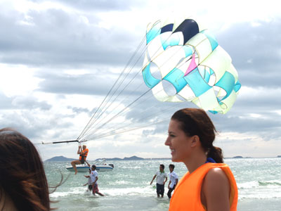 Fascinating water sport in Nha Trang