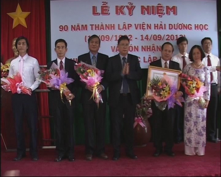 Institute of Oceanography receives First-class Independence Medal