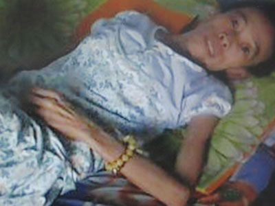 A dying widow with four small children