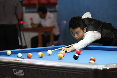 2012 National Billiards & Snooker Champs in progress in Nha Trang