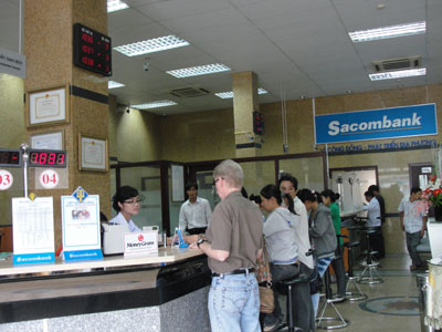 At Sacombank Khanh Hoa.