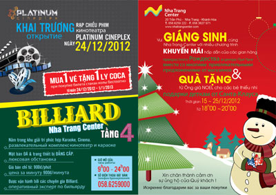 Nha Trang Center to open Platinum Cineplex on Christmas