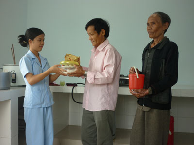 Valuable support to poor patients