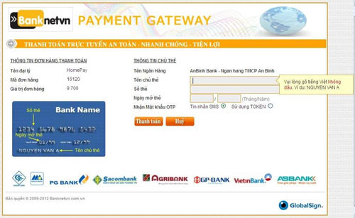 ABBANK officially connected with Banknetvn Online Payment Gateway