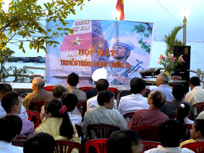 Traditional meeting of Spratly Islands soldiers