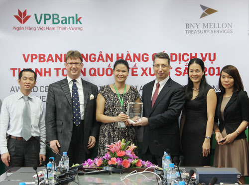 VPBank awarded “Straight Through Process” for 7th consecutive time
