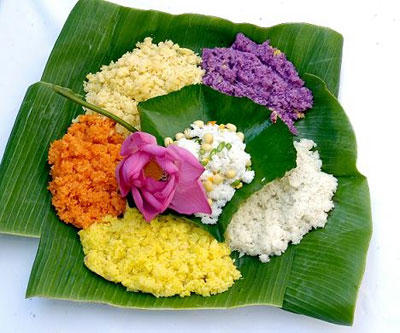 colorful sticky rice