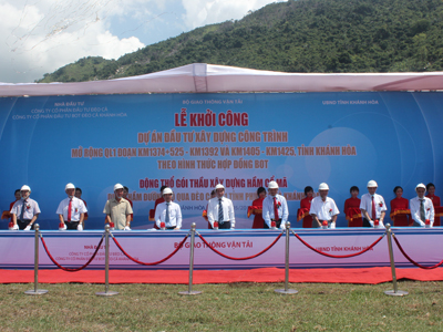 Over VND 2,600b for widening National 1A, Ca Pass, Ninh Hoa section