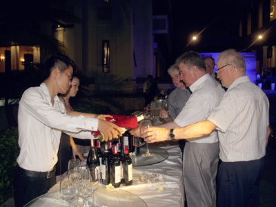 French wine festival held in Champa Island Resort