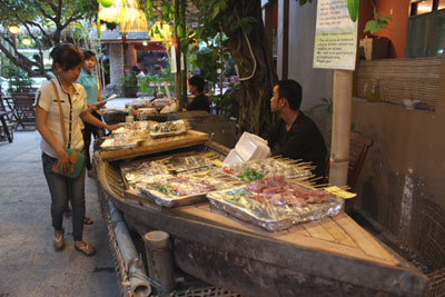 Culinary exhibition at Nha Trang Market