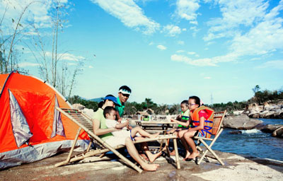 Several new promotions at Waterland Thach Lam Stream