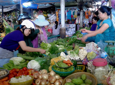 Vegetable and fruit prices up