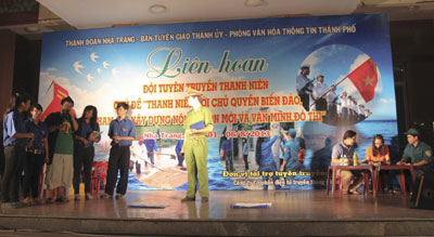 Festival of Nha Trang youth propaganda team: Good impression on first organization