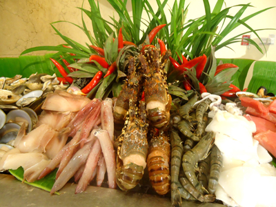 Seafood buffet for National Day holiday in Novotel Nha Trang