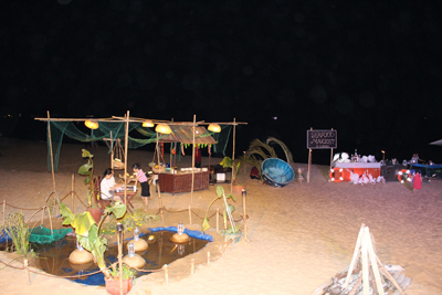 Beach BBQ party at Nha Trang E-land Four-Seasons