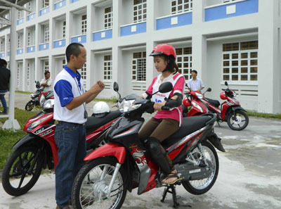 Safe driving training for 700 young people
