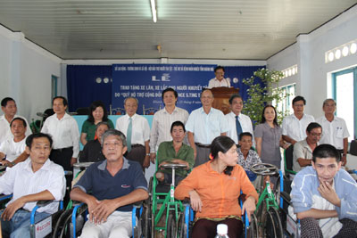 Bringing relief to the disabled