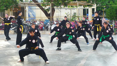 Firm development of Bich Quang traditional martial arts club – Khanh Hoa Children’s House