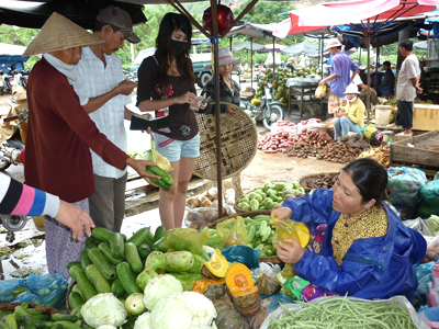 Vegetable price increases by 5% - 20%.