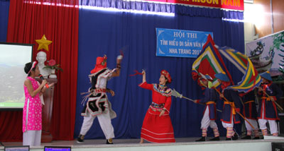 Bui Thi Xuan Secondary School wins first prize in contest of learning cultural heritage