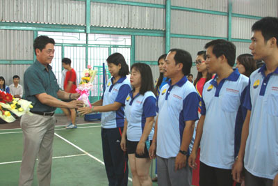 320 athletes join traditional sport festival of Party agencies bloc