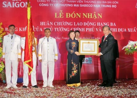 Southern Central Sabeco develops sustainably