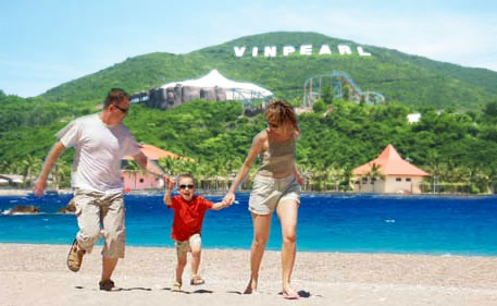 Nha Trang, attractive tourist destination in Vietnam.