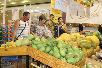 Supermarkets store goods for Tet to prevent price fever