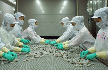 Vietnam's seafood export hits record