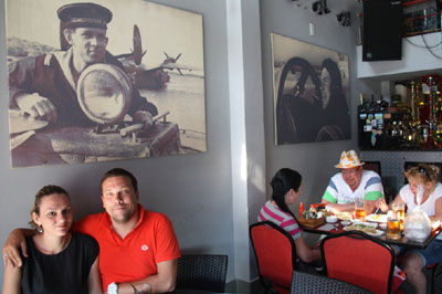 From country of birch trees to tropical city