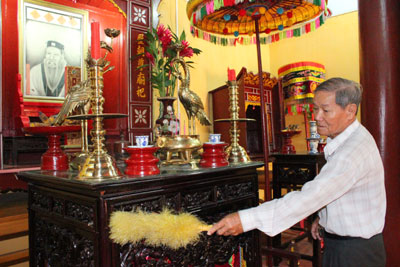 Kind-hearted man in Dien Khanh