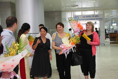 First 261 tourists from Ukraine fly to Khanh Hoa