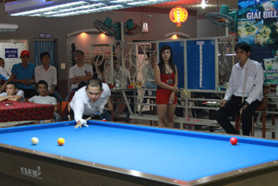 Khanh Hoa billiards clubs open tournament