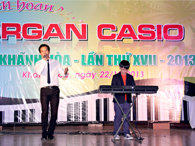 36 contestants given excellent awards in Khanh Hoa Organ Casio festival 2013