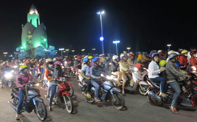 New Year 2014 celebration in Nha Trang