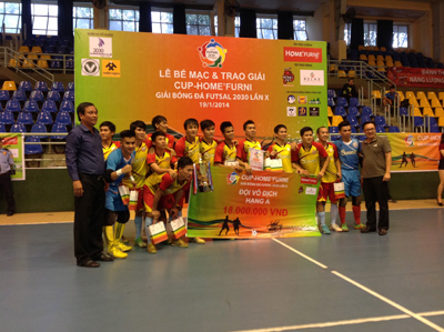 Remarkable achievement of Futsal Khanh Hoa on New Year