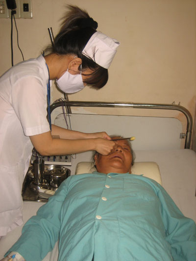 Many practical medical activities for local residents