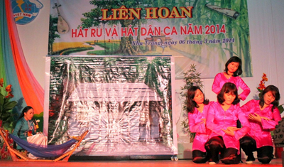 Lullaby and folk-song festival 2014 held in Nha Trang
