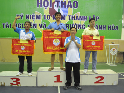 11 teams join sports festival of Khanh Hoa Provincial Department of Natural Resources and Environment