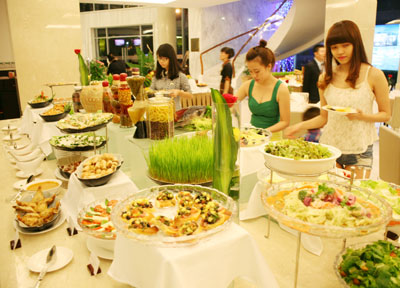 Special buffet on April 30 in Red Tilapia Restaurant of Michelia Hotel Nha Trang