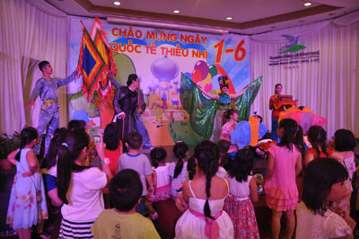 Got Talent contest for children in Yasaka-Saigon-Nhatrang Hotel