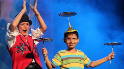 Buffet dinner for children at E-land Four Seasons Bar & Restaurant