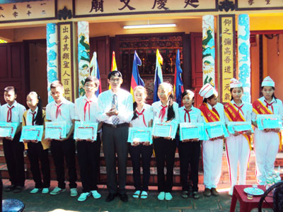 Dien Khanh Temple of Literature: Place for study and talent encouragement