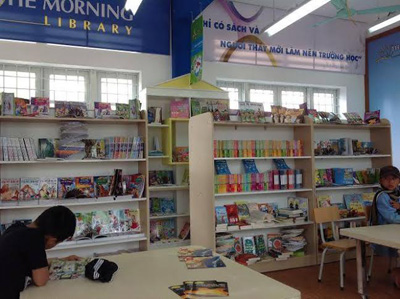 The Morning library system to be developed in deprived areas