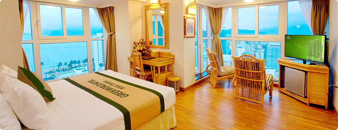 Green World Hotel Nha Trang discounts 31% on all room rates
