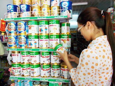 Applied ceiling, powdered milk cut prices