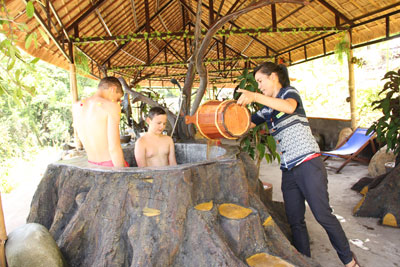 Herbal batkh, new service at Yang Bay Tourist Par