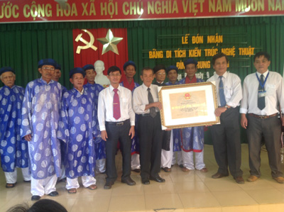 Trung Dong Communal House recognized as provincial architectural – artistic relic