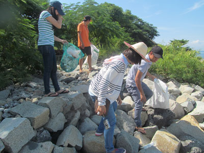 Clean-up to protect Hon Mun environment
